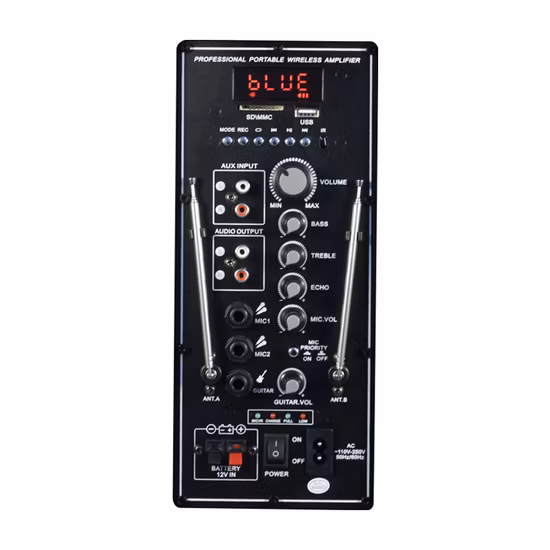 6*10inch Wooden Case Home Big Power 2.0 Speaker with Strong Bass